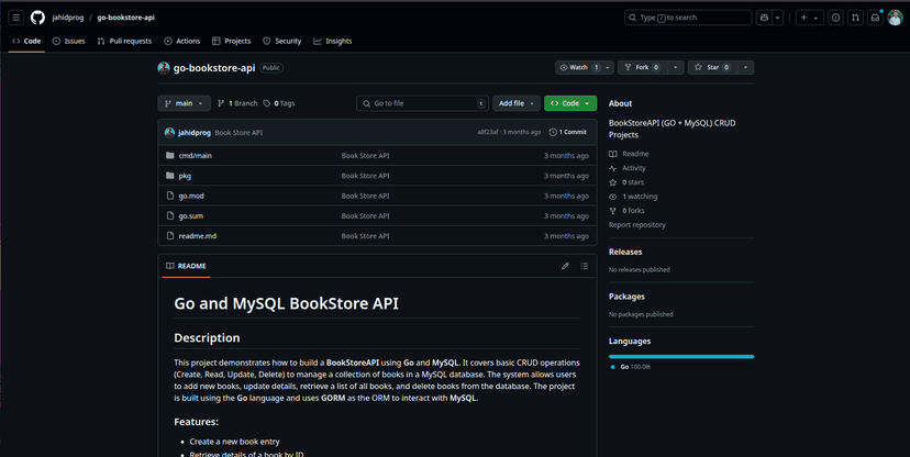 Go-Bookstore-API